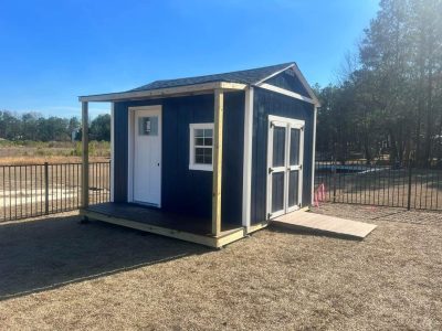 Backyard Shed Building Project