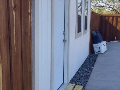 Custom Outdoor Shed Building Project