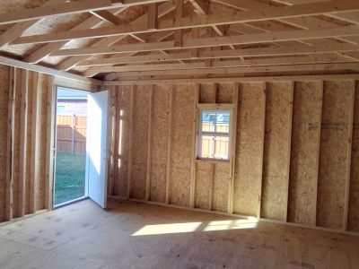 Custom Storage Shed Construction Project