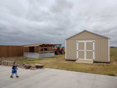 Custom Wood Shed