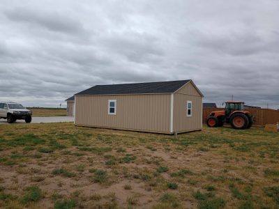 Custom Wood Shed Building