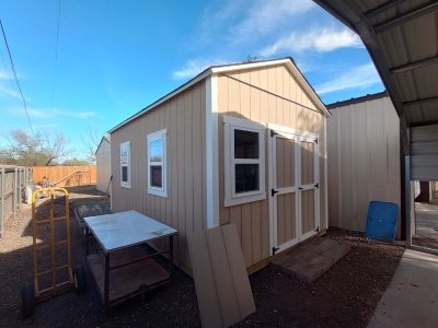 Custom Wood Shed Building Project