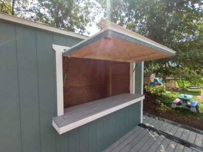 Customized Shed Building Project