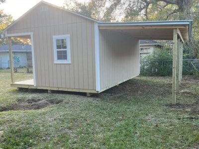 Garden Shed Building Project