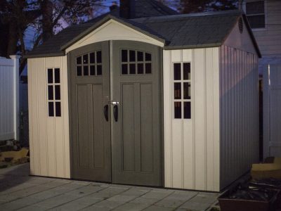 Storage Shed In Backyard