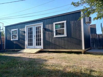 Modern Shed Building Project