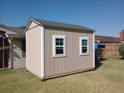 Outdoor Shed Building Project