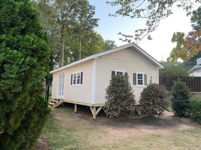 Outdoor Shed Construction