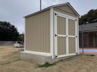 Small Outdoor Shed Construction