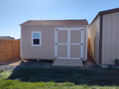 Small Wooden Shed Building