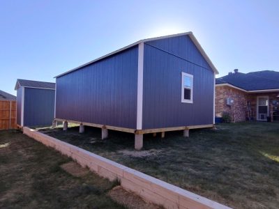 Wood Shed Construction