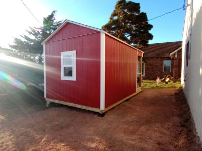 Wooden Shed Building